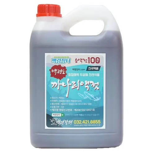 프리미엄 백령도까나리액젓800g6병 당신을 위한 선택